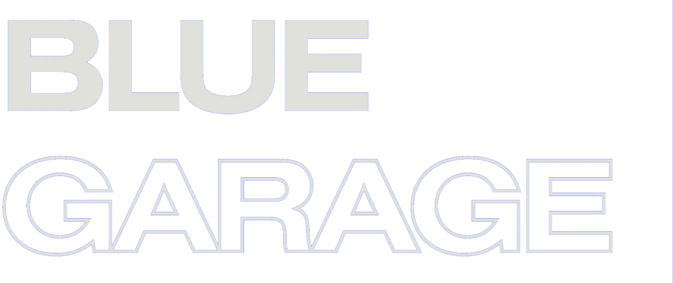 Blue Garage